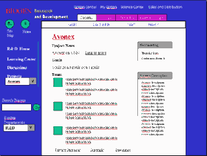 Biogen Intranet Power Point prototype