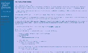 Vulvar Pain Forum